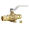 Apollo 3/4 in. Brass PEX-A Barb Ball Valve with Drain and Mounting Pad EPXV34WD - alternate 4